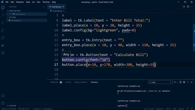 Python Tkinter | Beginner Example смотреть онлайн