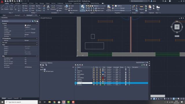AutoCAD Tutorials for Beginners - 25 core skills layers 02 смотреть онлайн