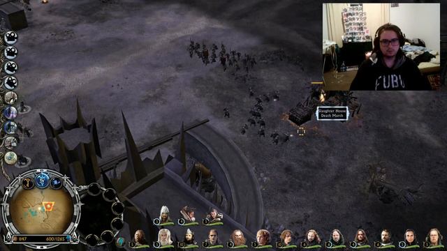 Age of the Ring Mod 7.3.1 - Fellowship Black Gate Custom Map - Death march Bleeds! смотреть онлайн