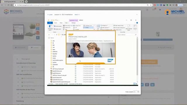 Installing the SAP GUI (Free live training) смотреть онлайн