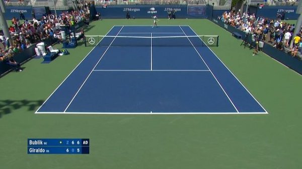 Alexander Bublik vs. Santiago Giraldo | US Open 2019 R1 Highlights