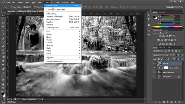 How To Turn An Image Into A Mono Infrared In Photoshop