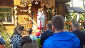 В Поместье Деда Мороза в Беловежской Пуще