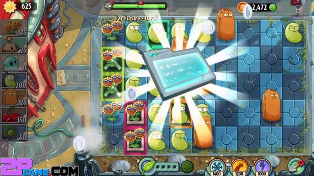 Plants vs. Zombies™ 2 - PopCap Far Future Day 7-8 смотреть онлайн