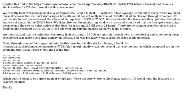 Databases: High write IOPS on MySQL instance смотреть онлайн