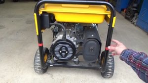DXGNR7000 Dewalt 7000 Watt Commercial Generator Review - Dewalt 7000W Generator Operation & Feature