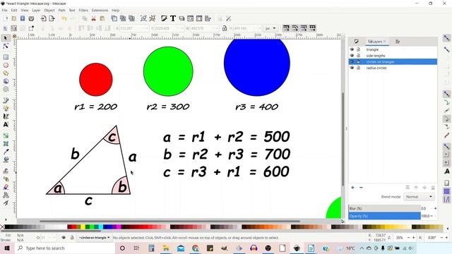 Exact Triangle Inkscape смотреть онлайн