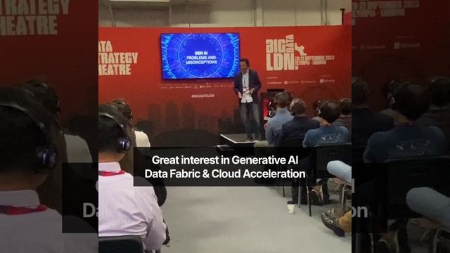 Stratio Generative AI Data Fabric at Big Data London 2023 смотреть онлайн