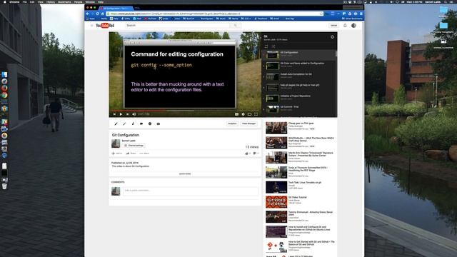 recap git config command смотреть онлайн
