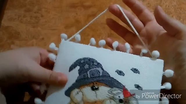 Мой первый пинкип | Вышивка крестом. смотреть онлайн