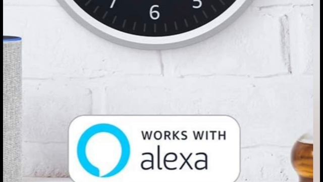 Brief Details: Echo Digital Wall Clock - See Timers At A Glance - Requires Compatible Echo Device