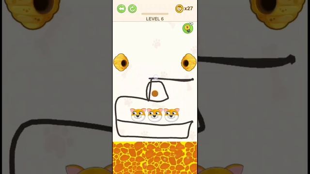 Save The Dog: Draw Puzzle Level 1 to 10 Android-iOS Walkthrough смотреть онлайн