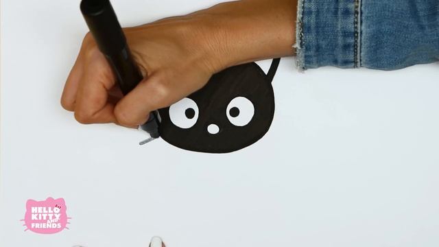 How to Draw Chococat  Hello Kitty Crafts