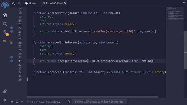 Solidity: How to Encode Call Data? смотреть онлайн