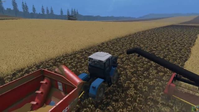 FS2015 - Один российский край - 171 - уборка продолжается