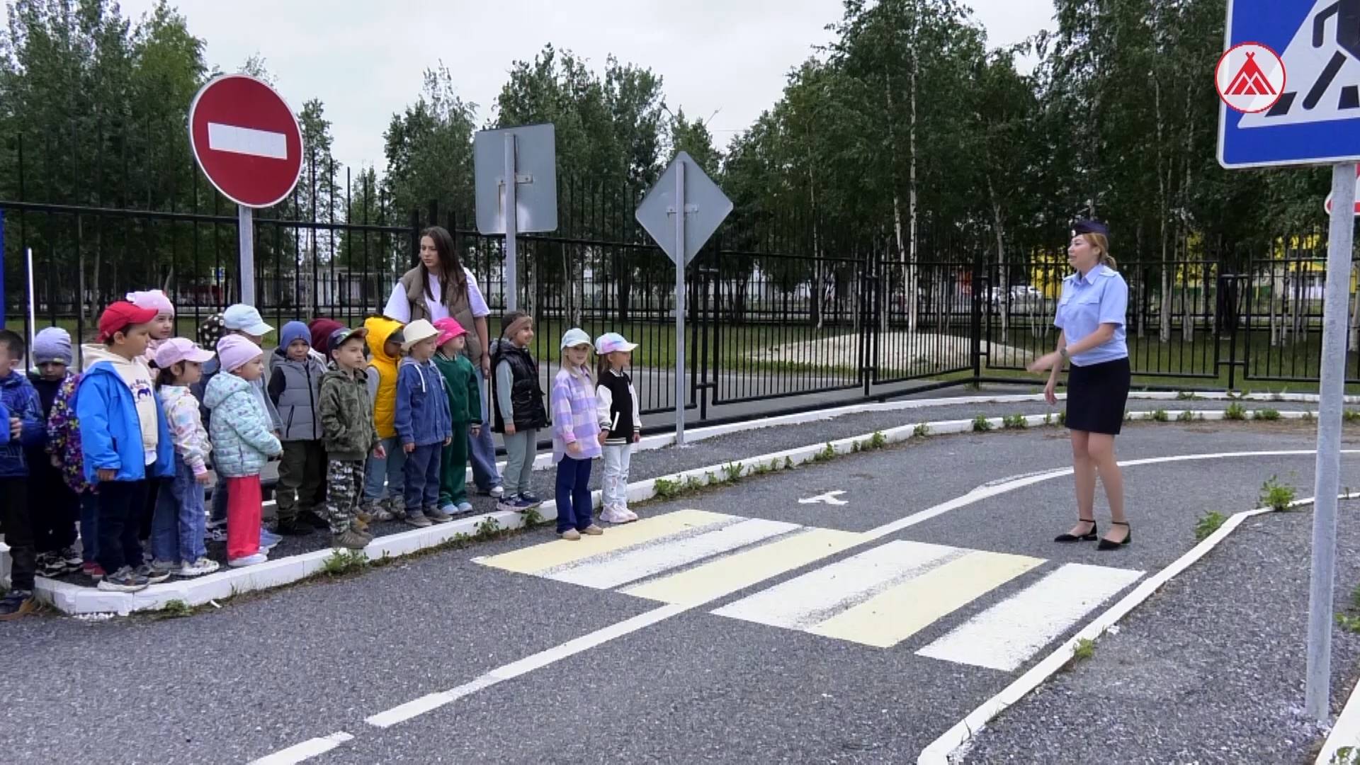 Экскурсия детей в Автогородок Когалыма