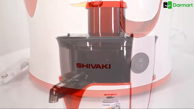 Соковыжималка Shivaki SH-JM-2160 белый, красный смотреть онлайн