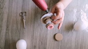 подставка под пасхальное декоративное яйцо/своими руками