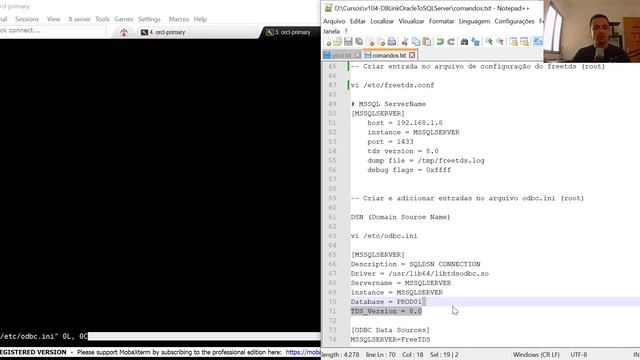 Oracle database: Criando DBlink de Oracle para SQLServer смотреть онлайн