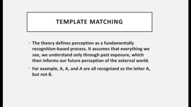 Pattern Recognition in Cognitive Psychology | Theories of Pattern Recognition | Urdu & Hindi | #10 смотреть онлайн