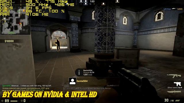 CS GO + Latest Update on Nvidia 710M/820M смотреть онлайн