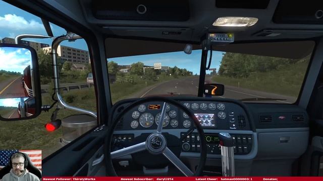 American Truck Simulator - Bulldozer Haul - Hope, BC to Astoria, OR смотреть онлайн