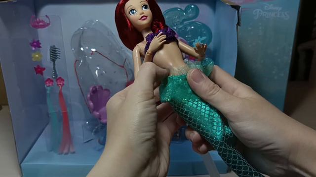 🧜♀️Little mermaid Ariel Disney. Распаковка и обзор. 🧜♀️ смотреть онлайн