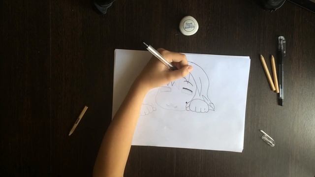 Мое творчество - рисую аниме Lucky Star рисунок 2 смотреть онлайн