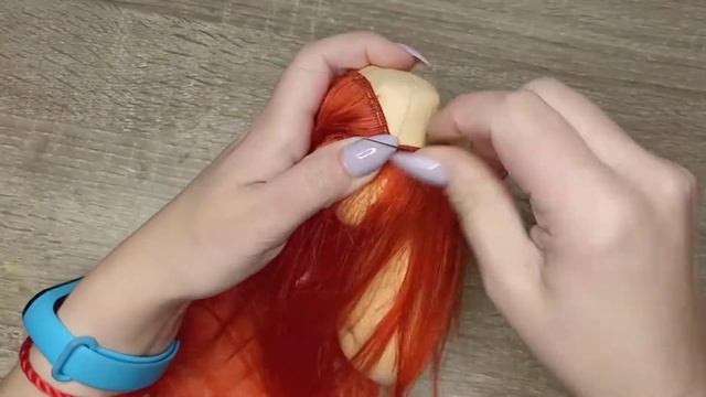 Волосы для куклы. Как пришить волосы кукле смотреть онлайн