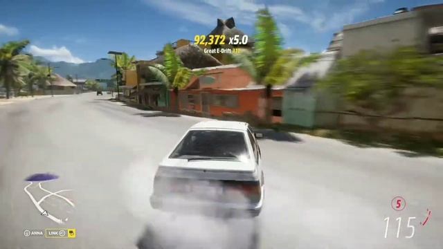 Just me drifting with the Toyota Trueno on Forza Horizon 5. смотреть онлайн