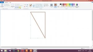 Как повернуть фигуру в Paint/How to turn figure in Paint