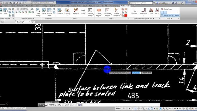 Import Tif ke DWG File di AutoCAD 2017 смотреть онлайн