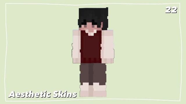 ? | aesthetic MINECRAFT boy skins |✨ links down below смотреть онлайн