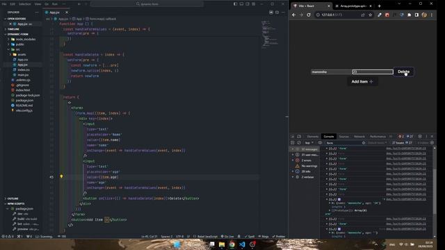 React JS Dynamic / Multi-add form смотреть онлайн