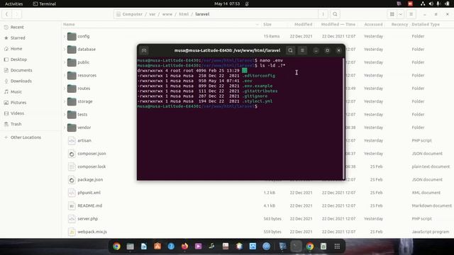 Why there is no env file in Laravel? Problem solved смотреть онлайн