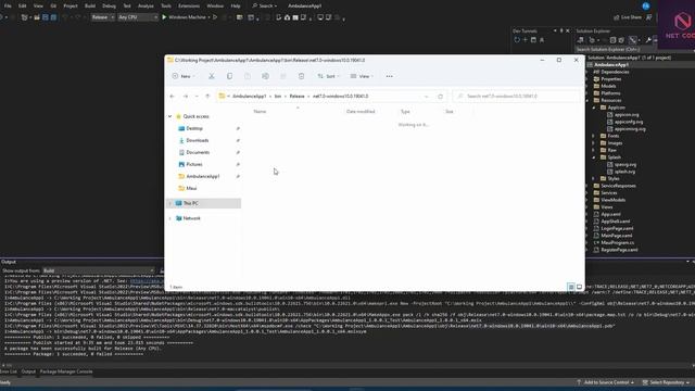 .NET Maui Apps | How to publish Android APK and Window MSIX applications locally in Visual Studio смотреть онлайн