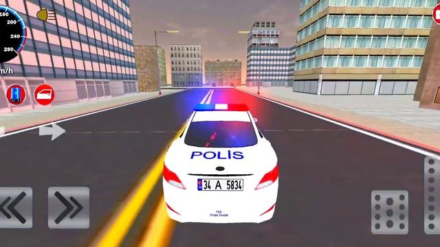 Real Police Car Driving Simulator 3D - #20 - Police Patrolling Busy Street - Android Gameplay смотреть онлайн