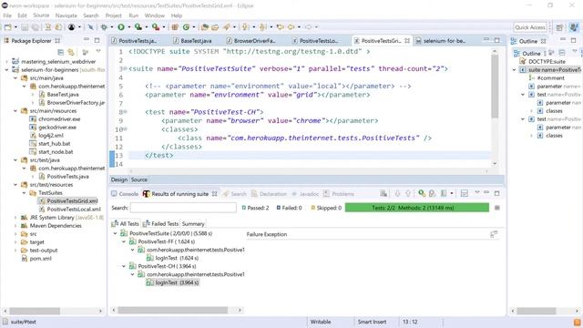 Setting up Selenium Grid | Running tests from Jenkins смотреть онлайн