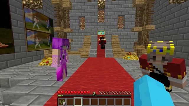 NICO Adopted By MYTHICAL KINGS In Minecraft! - Parody Story(Cash,Shady, Zoey And Mia TV)