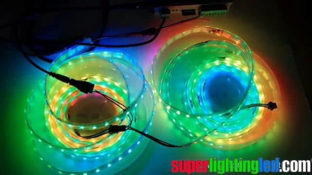 SuperLightingLED WS2801 IC Digital Intelligent Programmable LED Light Strip смотреть онлайн