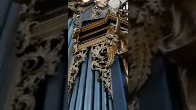 Irina Rozanova Organ,Church St.Nikolaj,Ljubljana,rehearsal