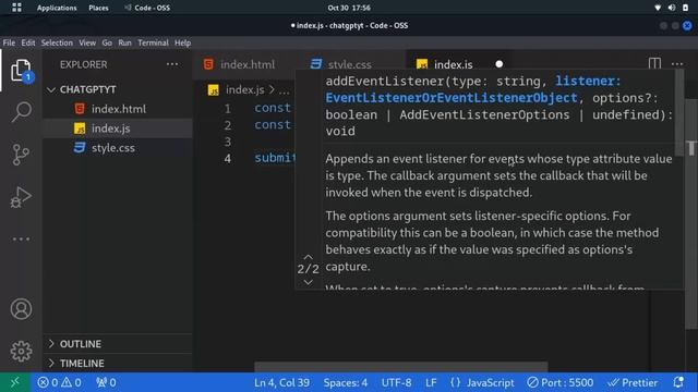 Build Your Own ChatGPT with HTML, CSS, and JavaScript | ChatGPT Clone Tutorial смотреть онлайн