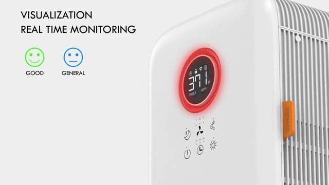 Desktop Negative Ion Hepa UV Air Purifier KJ070A смотреть онлайн