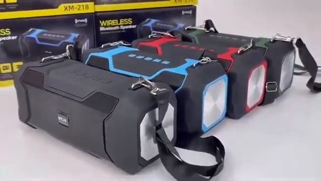 Bluetooth колонка XM-218 смотреть онлайн