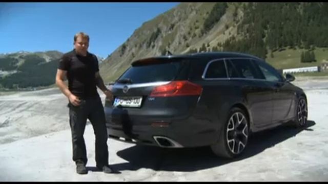 2011 opel insignia sports tourer OPC - test смотреть онлайн