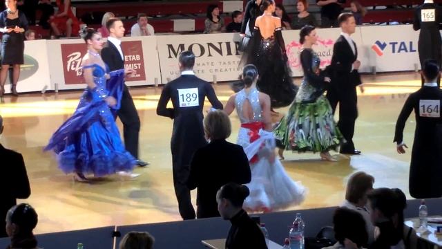 Jørgen Nilsen & Yuliya Krepchuk, WDSF International Open Ballroom, Tallinn - Tango & Viennese Waltz смотреть онлайн
