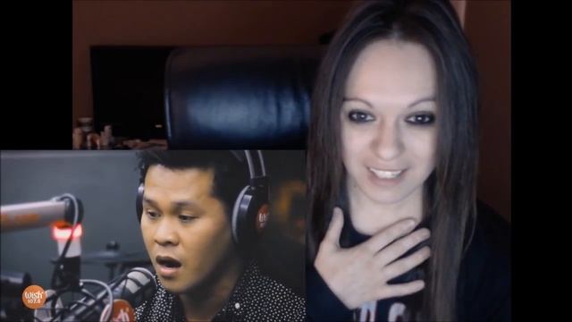 Marcelito Pomoy sings "The Prayer" (Celine Dion/Andrea Bocelli) on Wish 107.5 Bus (REACTION) смотреть онлайн