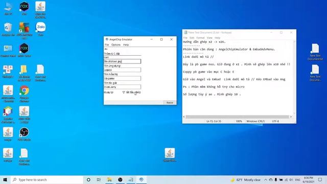 NINJA SCHOOL ONLINE !!!Hướng dẫn ghép x2 - x24 bằng PC . Đơn Giản , Dễ Hiểu . смотреть онлайн
