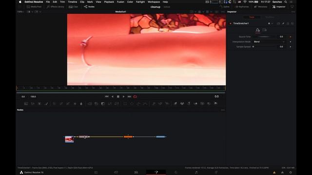 0003 Удаление объектов в Davinci Resolve / Трекинг и клинап в Давинчи смотреть онлайн