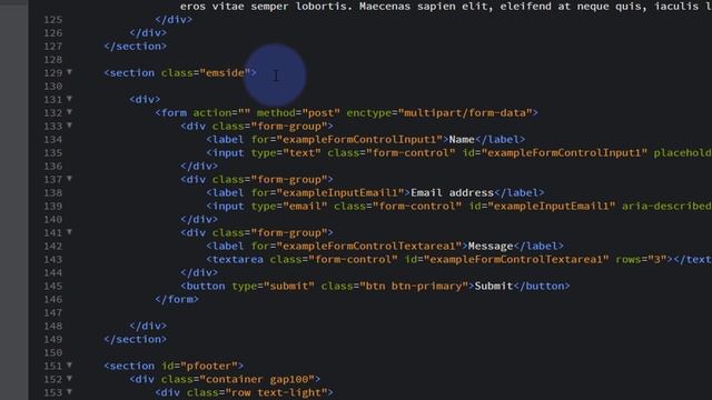 Bootstrap 4 Sticky Email Form Slide In On Hover смотреть онлайн
